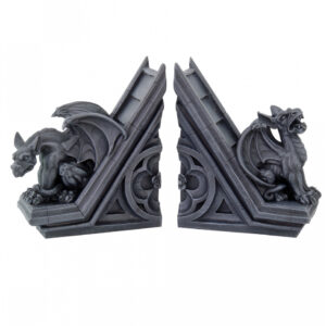 Gargoyle Buchstützen 2er-Set 31cm