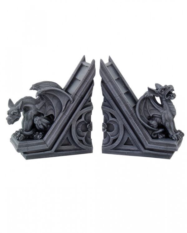 Gargoyle Buchstützen 2er-Set 31cm