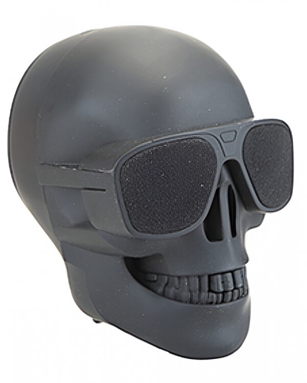 Schwarzer Totenkopf Lautsprecher 13cm