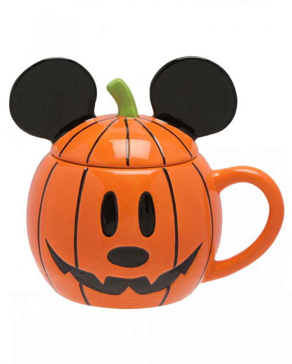 Disney Mickey Halloween Kürbis Tasse