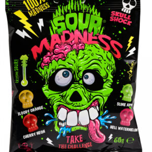 Sour Madness Totenkopf Bonbon Mix 60g