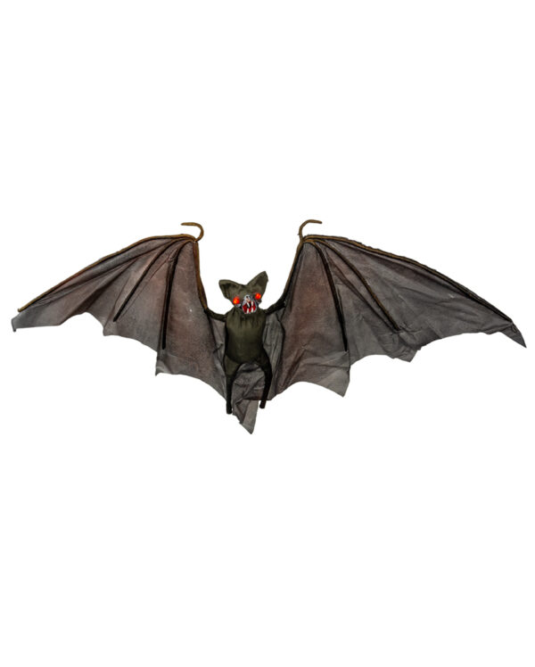 Vampir Fledermaus mit LED Augen 120cm