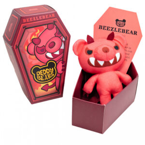 Kleiner Beezlebear Deddy Bear im Sarg 14cm