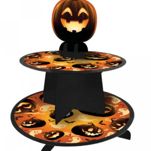 Halloween Kürbis Etagere 40cm