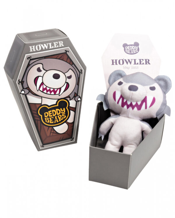 Kleiner Howler Deddy Bear im Sarg 14cm