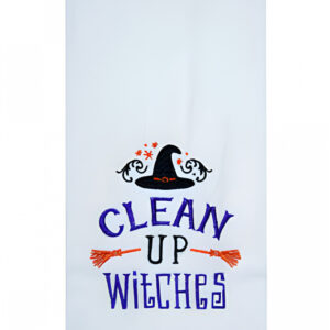 Clean Up Witches Geschirrtuch