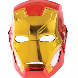 Iron Man Metallic Kinder Maske