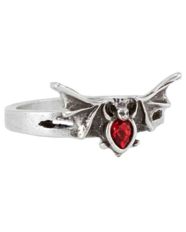 KILLSTAR Vamp Bat Ring Rot 49