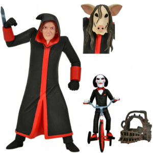 Toony Terrors: SAW - Jigsaw & Billy Actionfiguren Set 15cm