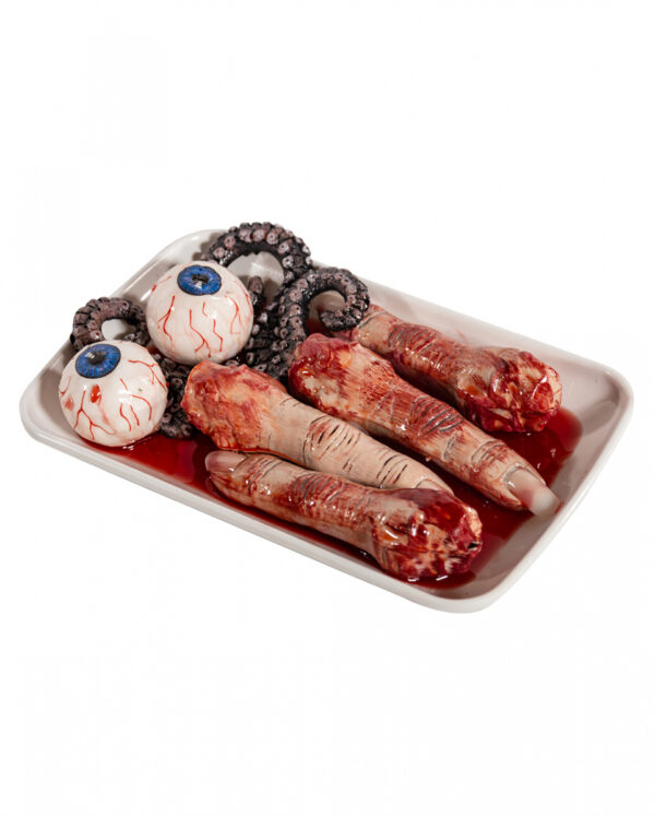 Speiseteller mit blutigem Frutti de Gore & Calamari 19cm