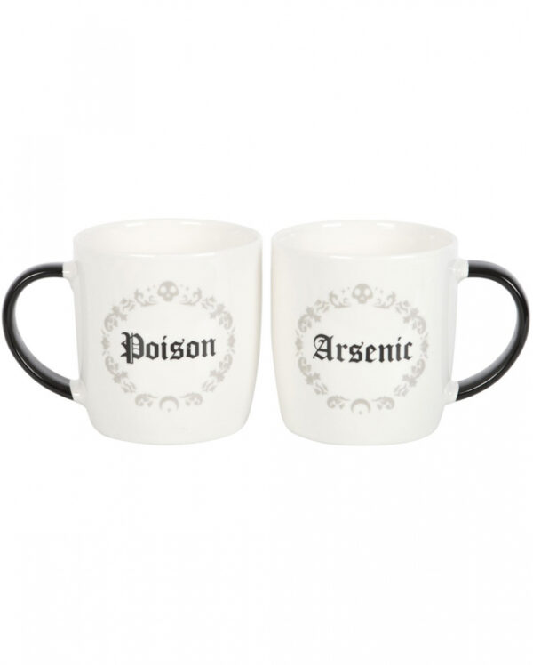 Poison & Arsenic Keramikbecher im 2er-Set