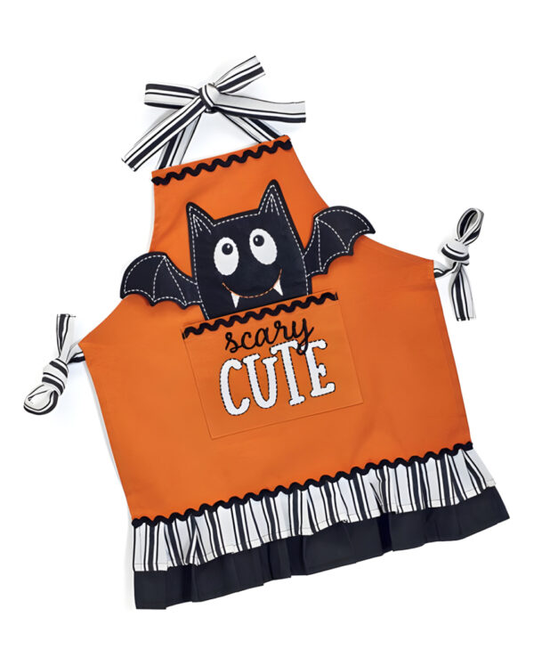 Halloween Küchenschürze mit Fledermaus für Kinder