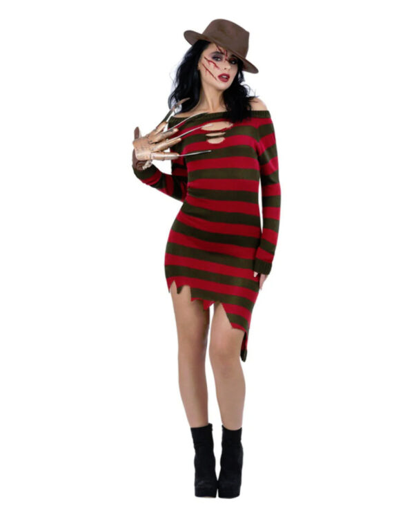 Miss Freddy Krueger Kostüm XL