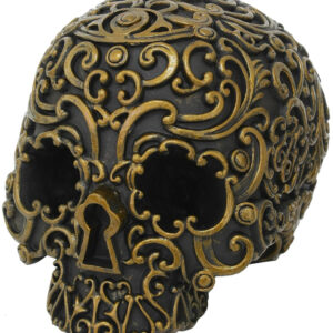 Black & Gold Totenkopf 16cm