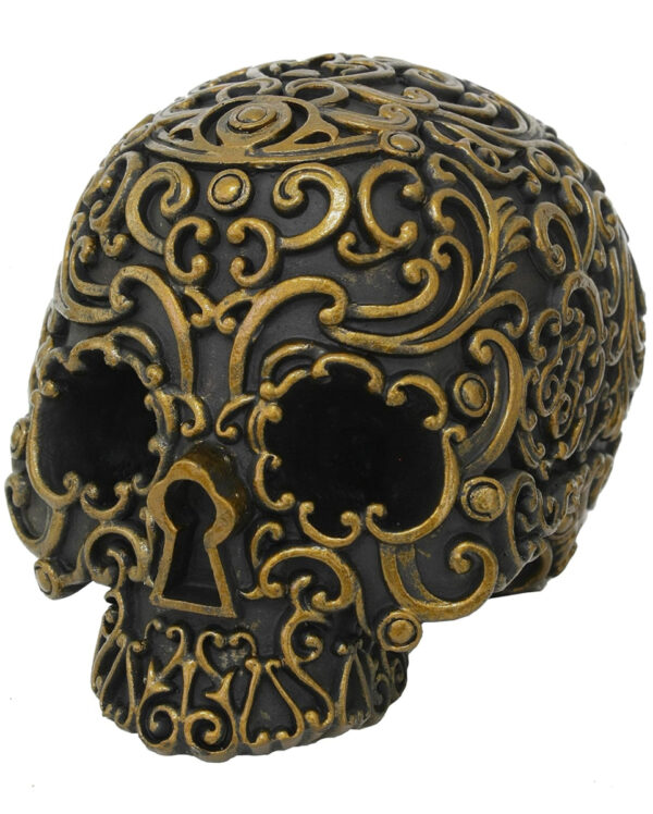 Black & Gold Totenkopf 16cm