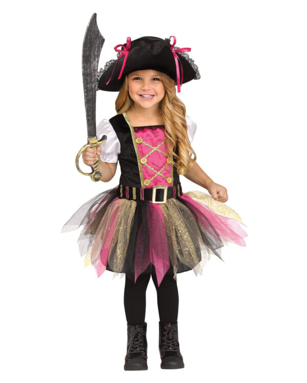 Captain Cutie Piratenkostüm für Kleinkinder XL (4-6 Jahre)