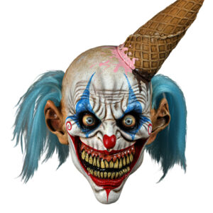 Ice Cream Horror Clown Maske