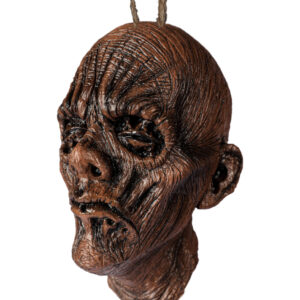 Voodoo Shrunken Head Mini Maske Hängefigur 15cm