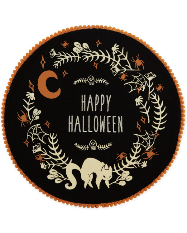 Scaredy Cat Happy Halloween Platzmatte 38cm