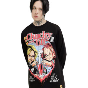 KILLSTAR Chucky & Tiff Forever Sweatshirt 4XL